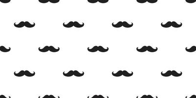 mustache seamless pattern vector isolated wallpaper background doodle graphic