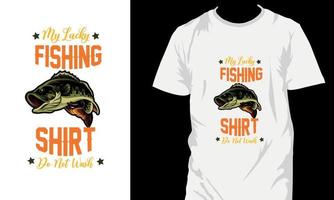 fishing shirts design vector