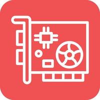 Graphics Card Icon Vector Design
