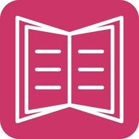 Open Book Icon Vector Design