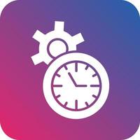 Time Management Icon Vector Design