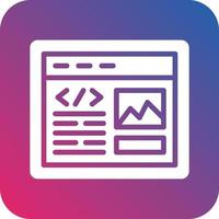 Website Ux Icon Vector Design