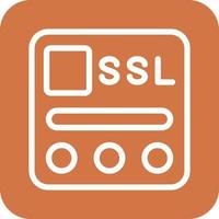 SSL File Icon Vector Design