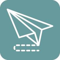 Paper Plane Icon Vector Design