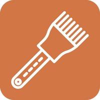 Basting Brush Icon Vector Design