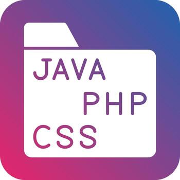 codificación carpeta icono vector diseño