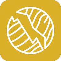 Planet Destoryed Icon Vector Design