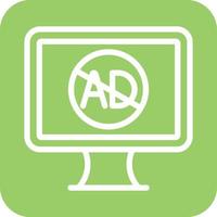 Ad Blocker Icon Vector Design