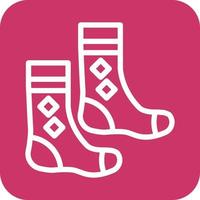 Socks Icon Vector Design