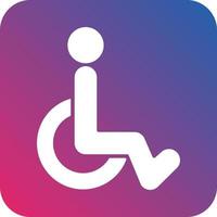 Disabled Sign Icon Vector Design