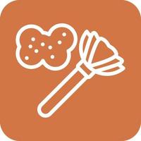 Dusting Icon Vector Design