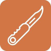 Pocket Knife Icon Vector Design
