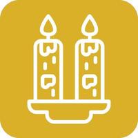 Candle Icon Vector Design