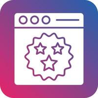 Reputation Icon Vector Design