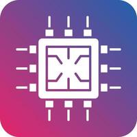 CPU Icon Vector Design