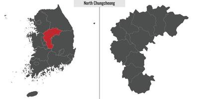 map state of South Korea vector