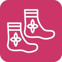 Socks Icon Vector Design