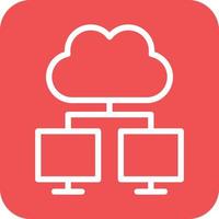 Cloud computing Icon Vector Design