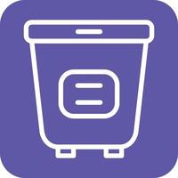 Laundry Basket Icon Vector Design
