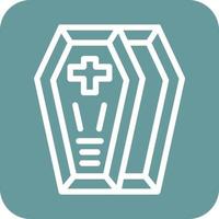 Coffin Icon Vector Design