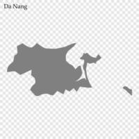 mapa de provincia de Vietnam vector