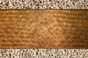 raw coffee beans on wood vintage background,coffee beans blank space text background photo