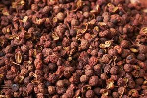 close up sichuan pepper background photo