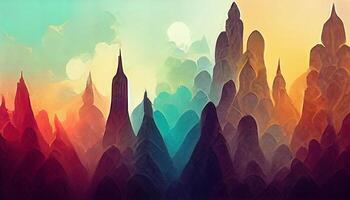 Surprising Viele Geschenke als nahtloser Hintergrund Header, Detailed, colored. photo