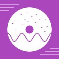Doughnut sprinkled Vector Icon
