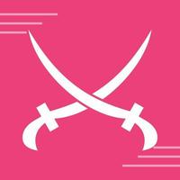 Two Swords Vector Icon