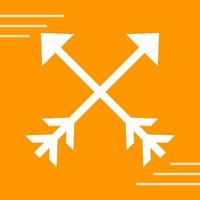 Two Arrows Vector Icon