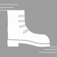 Camping Boot Vector Icon