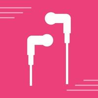 Earphones Vector Icon