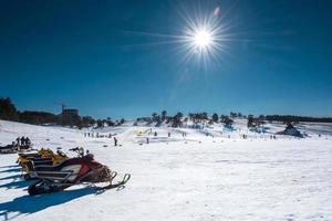 Ski resort in Serbia photo