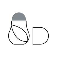 Deodorant icon vector