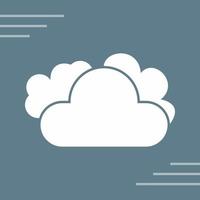 Cloudy Weather Vector Icon
