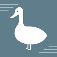 Duckling Vector Icon