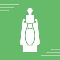 Oil Lamp Vector Icon