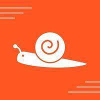 icono de vector de caracol