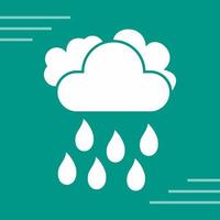 Light Rain Vector Icon