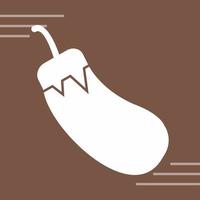 Eggplant Vector Icon