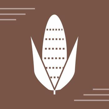 icono de vector de maíz