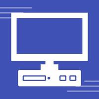 Desktop Vector Icon