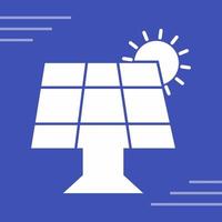 Solar Panel Vector Icon