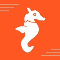 Seahorse Vector Icon