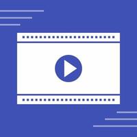Video player Vector Icon