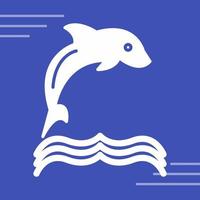 Dolphin Vector Icon