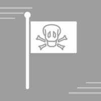 PIrate Flag Vector Icon