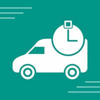 Time Based Delivery Vector Icon