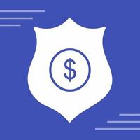 Dollar Badge Vector Icon